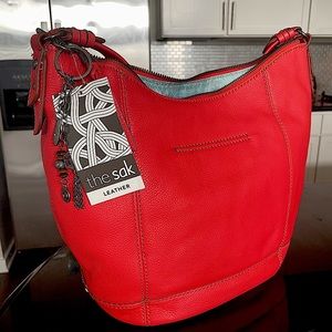 The Sak Sequoia Leather Hobo Bag